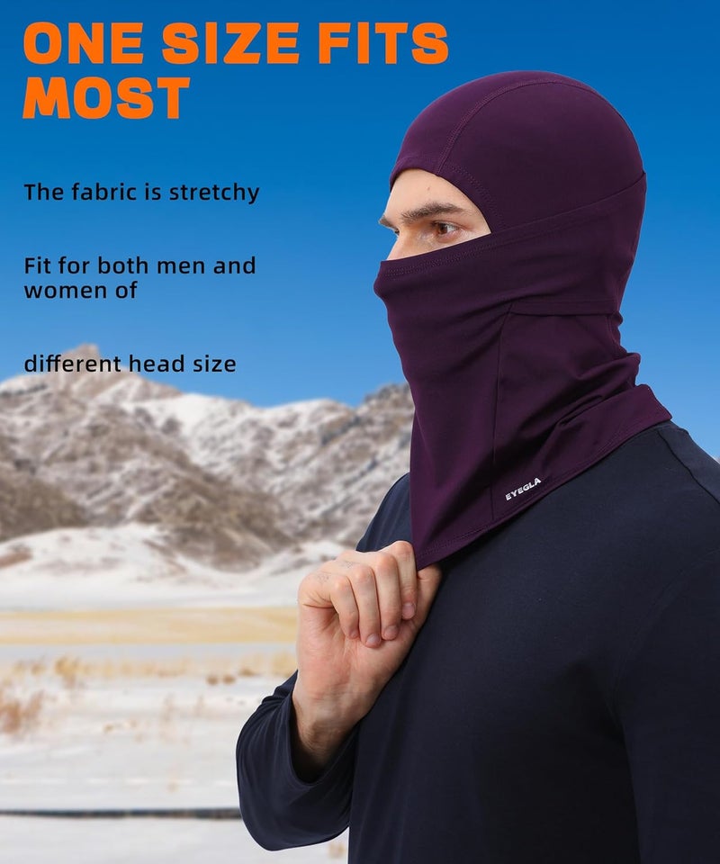 Eyegla Balaclava Ski Mask for Men Cold Weather,Winter Thermal Face Mask Women for Snowboarding Motorcycle Cycling - Image 5